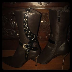 Women’s fancy boots.